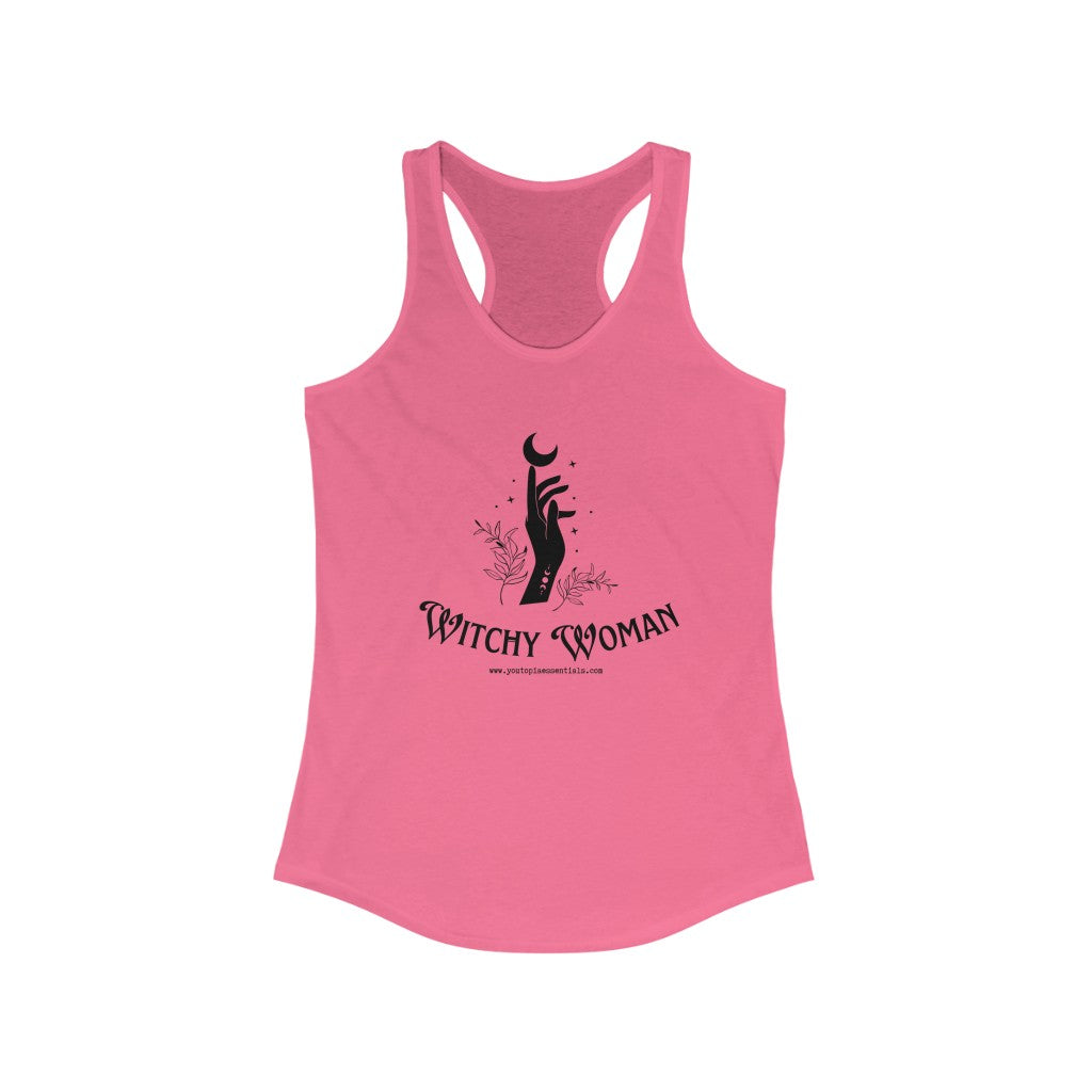 YOUtopia Essentials Merch | Witchy Woman | Women's Ideal Racerback Tank